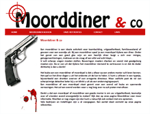 Tablet Screenshot of moorddiner.co